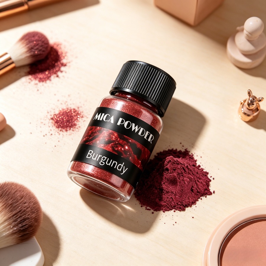 Mica Powder Colorant - Puder mika w kolorze burgundowym do
