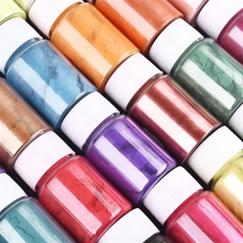 Soap Making Dye - 24 kolory 10g Lustro Naturalna mikowa