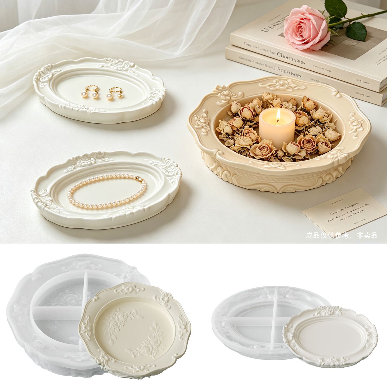Elegancka, vintage'owa forma s – Soap Making Tray recenzja i cena