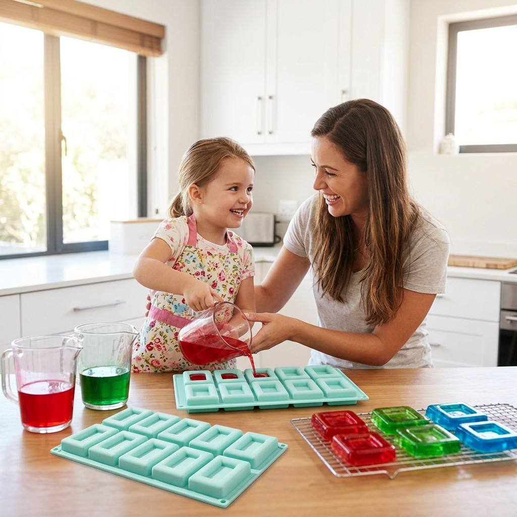 Nieprzywierająca prostokątna f – Soap Making Tray recenzja i cena