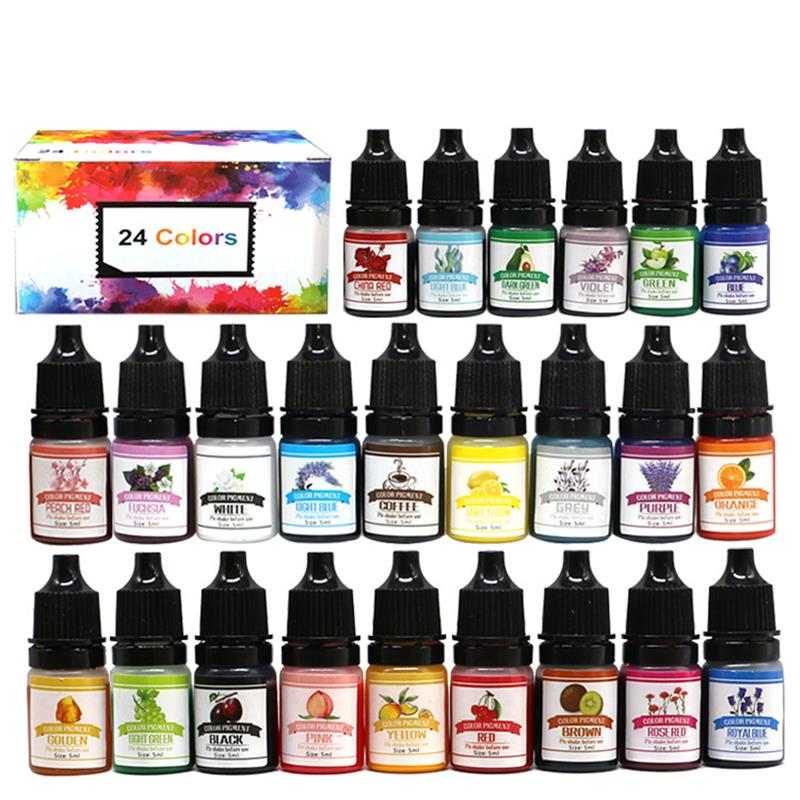 Zestaw pigmentów z żywicy epok – Soap Making Dye recenzja i cena