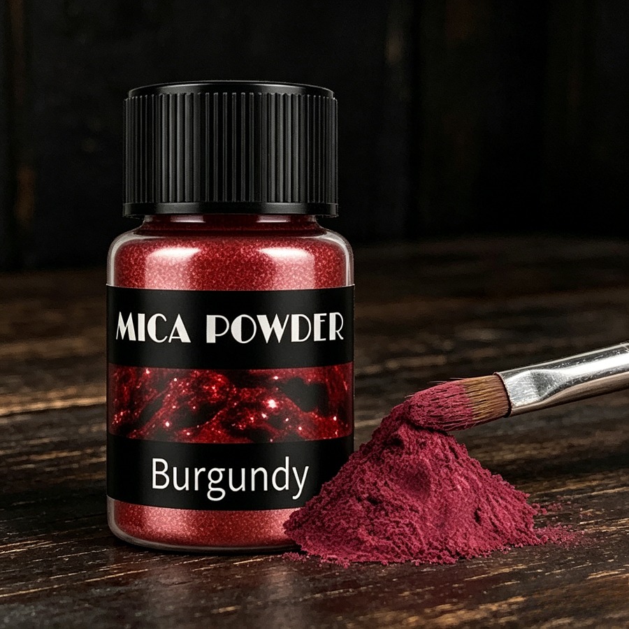 Puder mika w kolorze burgundow – Mica Powder Colorant recenzja i cena
