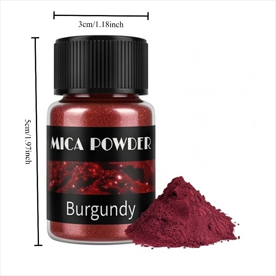 Puder mika w kolorze burgundow – Mica Powder Colorant recenzja i cena