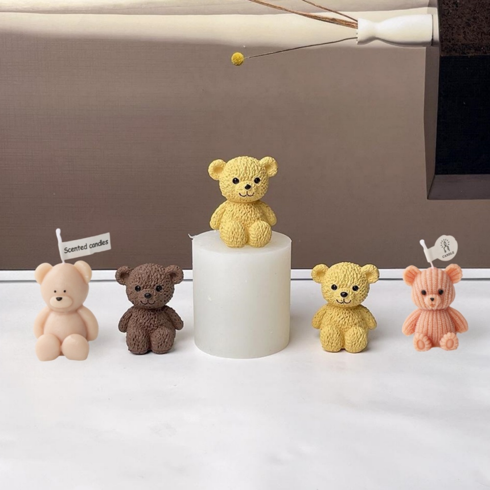 3D Cute Bear Candle Making Mou – Soap Making Scents recenzja i cena