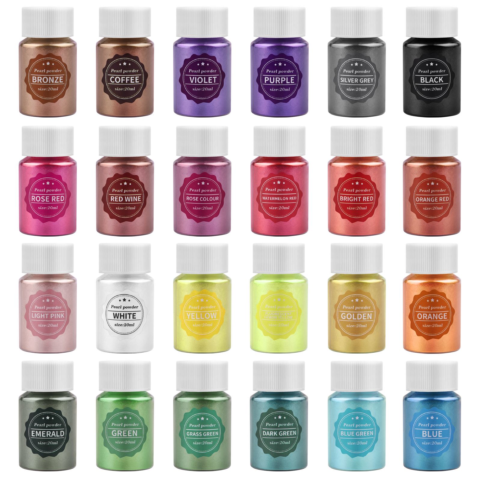 24 kolory 10g Lustro Naturalna – Soap Making Dye recenzja i cena