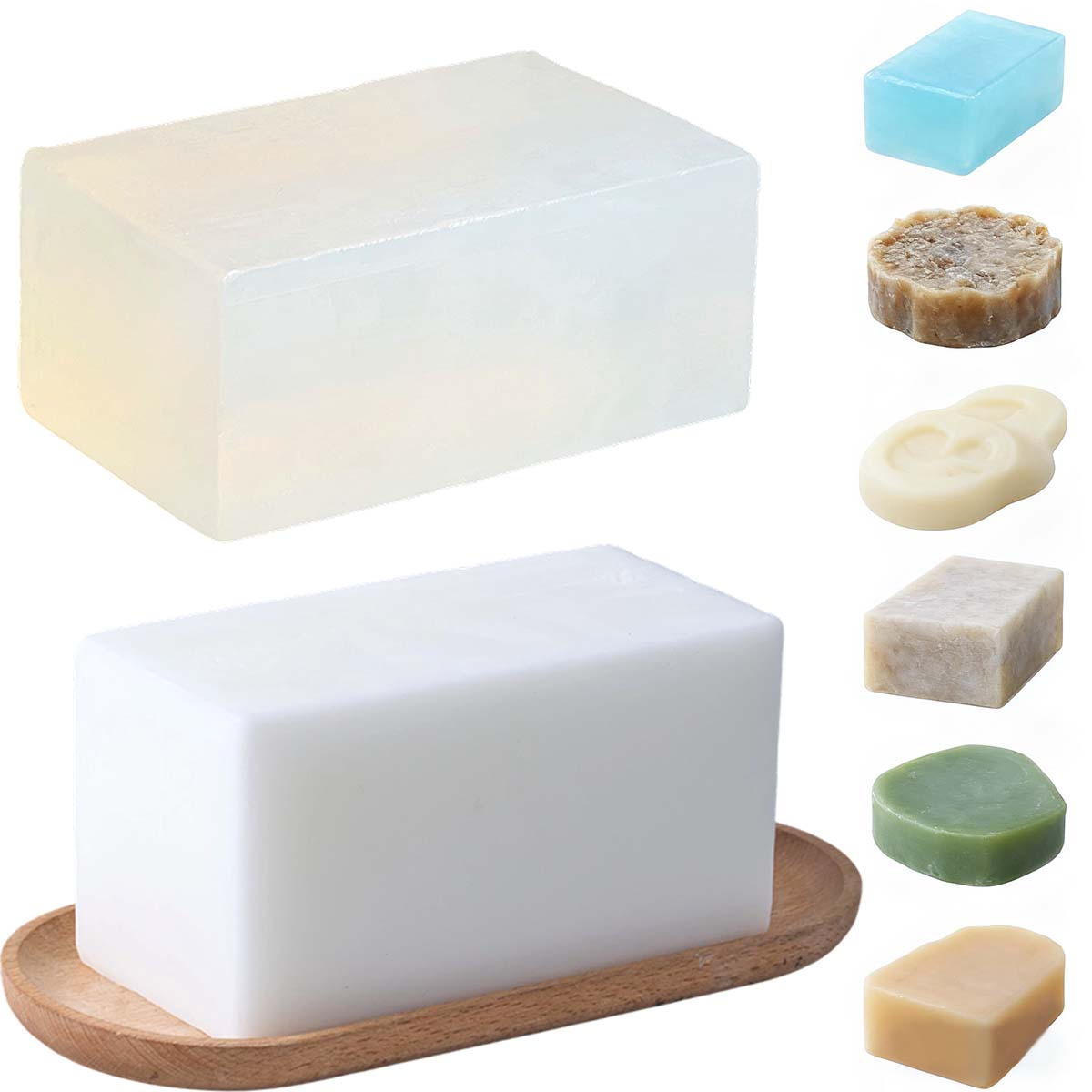 1000G Pudełko Przezroczystej B – Soap Making Base recenzja i cena